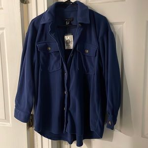 Women’s Forever 21 oversized fleece button up